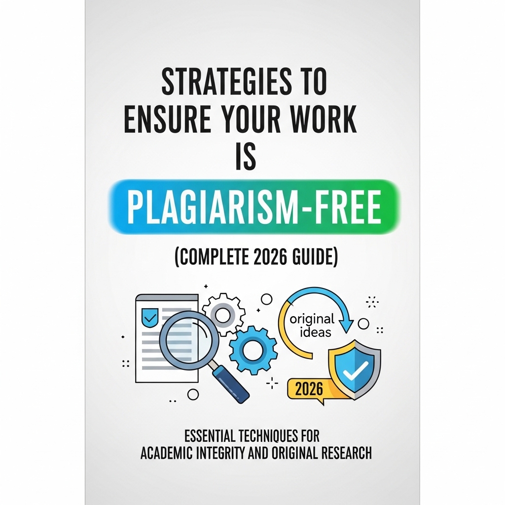 Strategies to Ensure Your Work Is Plagiarism-Free (Complete 2026 Guide)